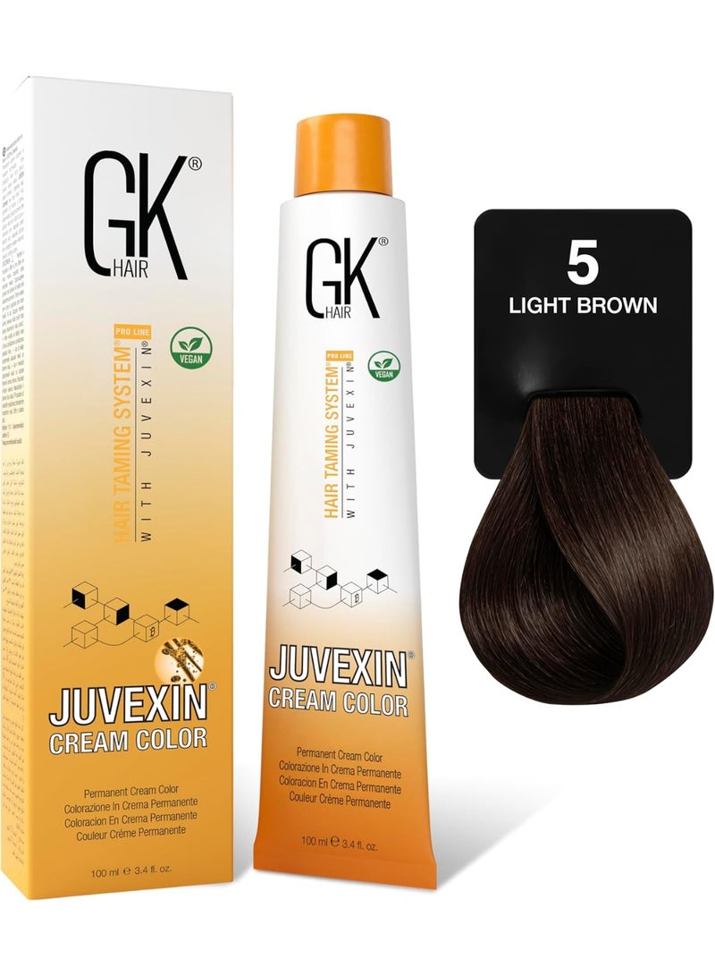 GK HAIR Color - 5 Light Brown 100ML